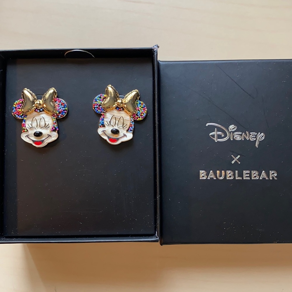 Bauble Bar Minnie Balloon Earrings